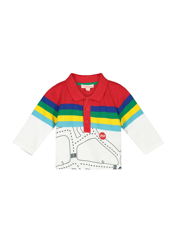 Polo à manches longues bébé garçon FUCOPOL / 19SG1081POL099
