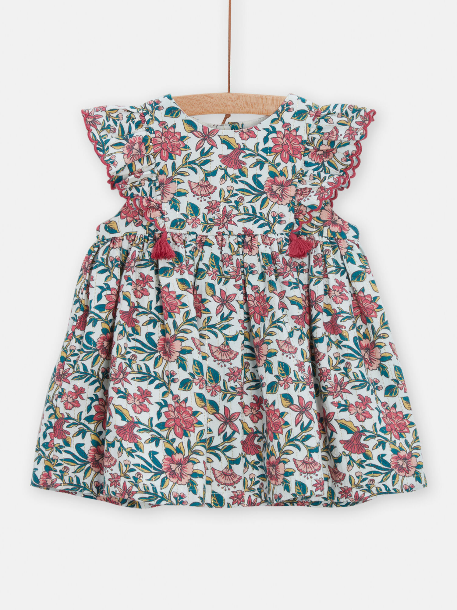 Robe imprim fleuri pour b b fille Robe DPAM