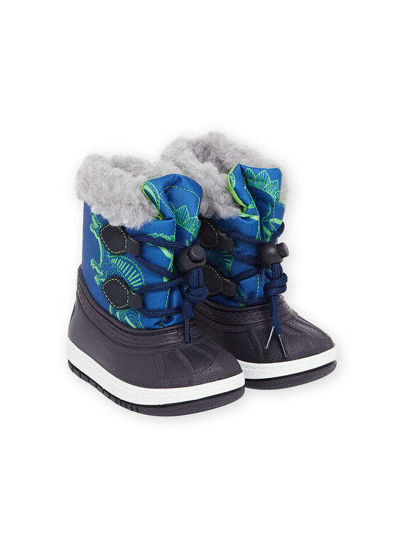 Chaussures de montagne fourrées à lacets bébé garçon MUMONTDINO / 21XK3891D3N070
