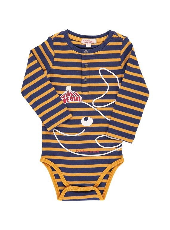 Body manches longues garçon DUNAUBOD / 18WG10G1BOD099