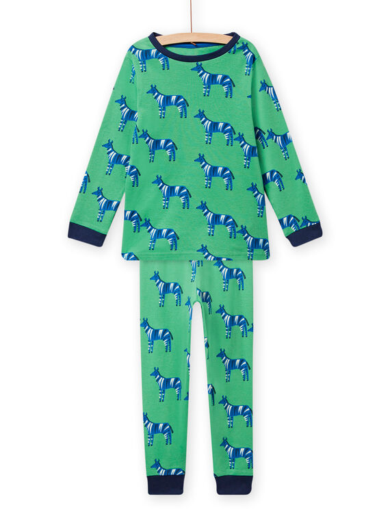 Pyjama Vert NEGOPYJZEB / 22SH12E5PYJ607