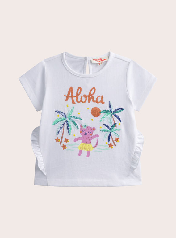 T-shirt île pour bébé fille WITATI / 25SG09U1TMC000