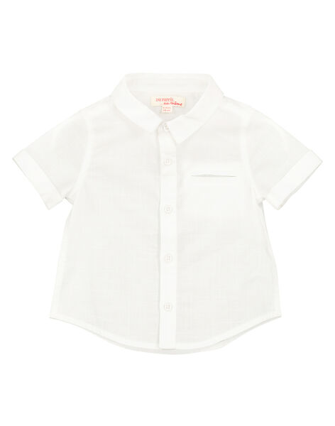 Chemise Blanche Bebe Garcon Spring Days Bebe Dpam