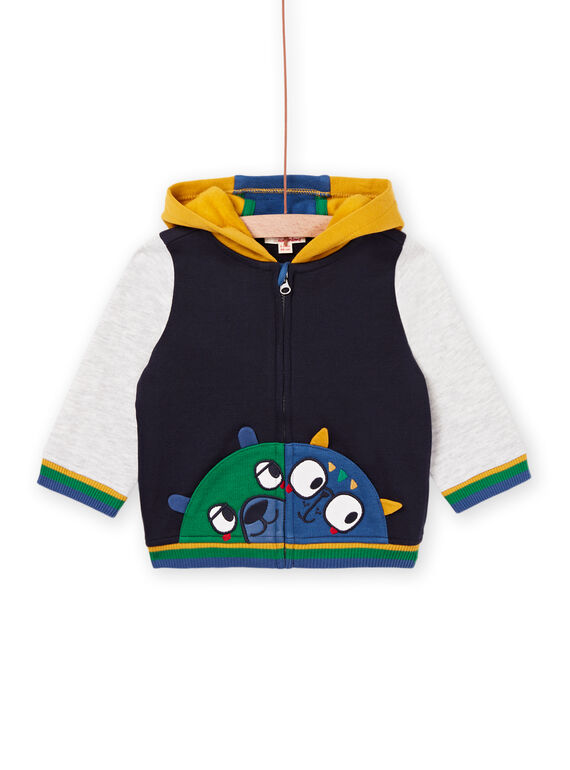 Gilet multicolore à capuche PUMUGIL / 22WG10R1GILC205