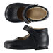 Babies cuir marine bébé fille