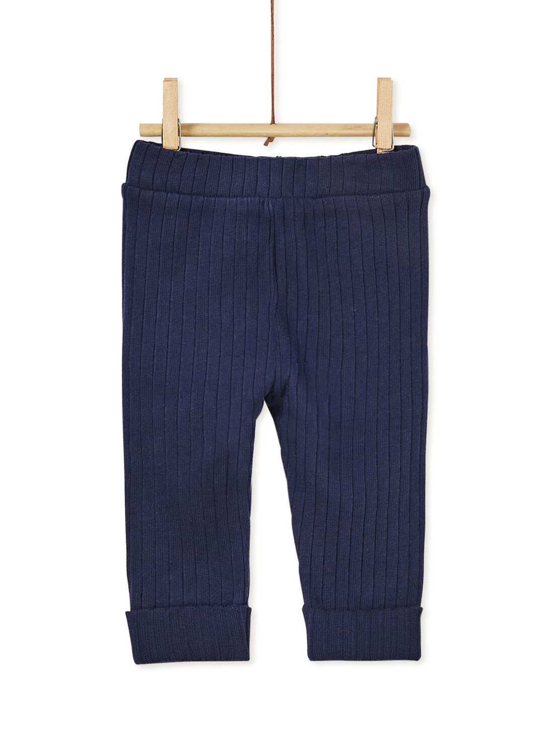Legging cotele bleu marine bebe fille Bebe DPAM