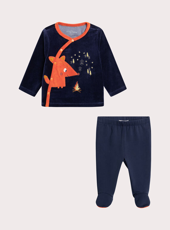 Pyjama renard pour bébé garçon XEGAPYJNAR / 25WH1432PYJ705