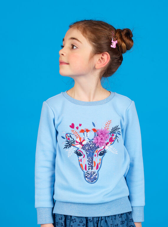 Sweat Shirt Bleu LABLESWEA / 21S901J1SWE221