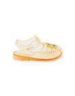 Sandales de plage jaune RUBAINTIG / 23KK3832D0E010