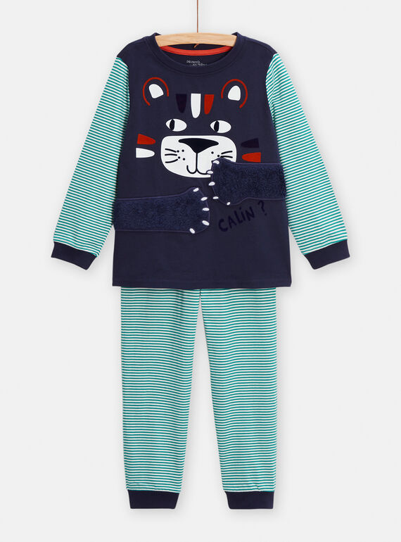 Pyjama Bleu marine TEGOPYJTIG / 24SH124APYJ705