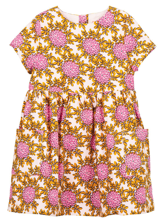 robe imprimée sur velours mille raies  GABLAROB2 / 19W901S1ROBD310