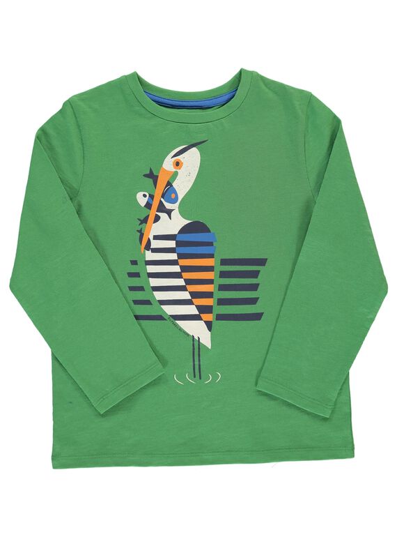 Tee-shirt manches longues garçon DONAUTEE5 / 18W902G5TMLG606