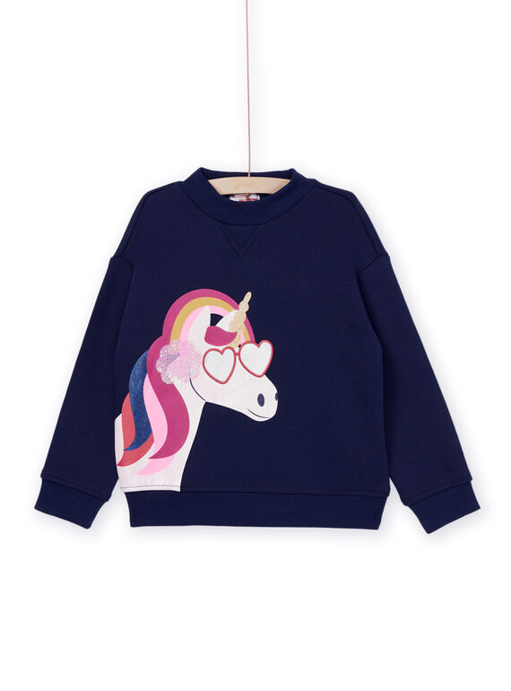 Sweat à manches longues à motif licorne PAMUSWEA / 22W901R1SWEC243