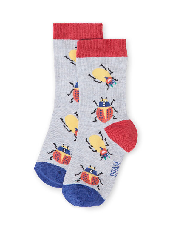 Paire de chaussettes enfant garçon  LYOROUCHO2 / 21SI02K1SOQJ922