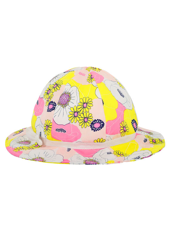Chapeau imprimé fille FYAPOHAT1 / 19SI01C1CHA099