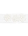 Bandeau écru imprimé bébé fille NYISOBAN2 / 22SI09Q2BAN001