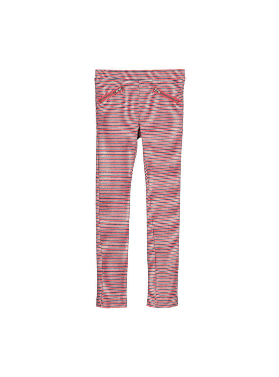 Pantalon milano jacquard fille FACOPANT / 19S90181PAN099