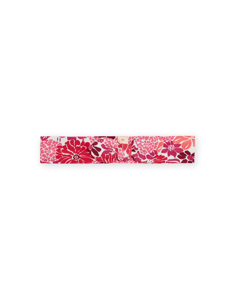 Bandeau rose bébé fille NYIFLABAN / 22SI09R1BAN001