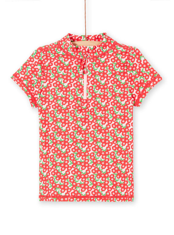 Tee-Shirt anti-uv Rose LYAMERLUVEX / 21SI01D2TUV309