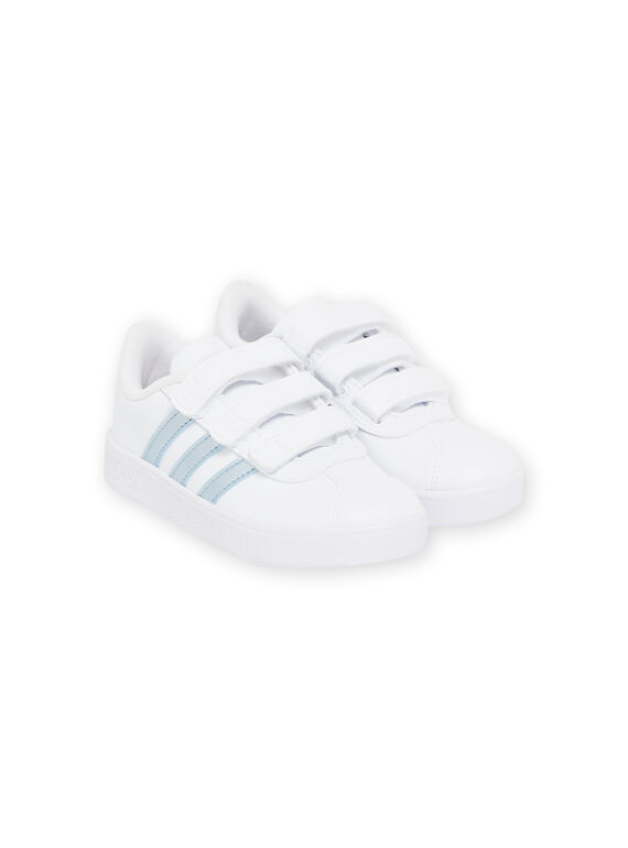 Baskets ADIDAS blanches détails argentés enfant fille MAGW2341 / 21XK3541D35000
