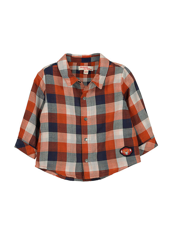 Chemise à carreaux bébé garçon FUBACHEM / 19SG1061CHM099