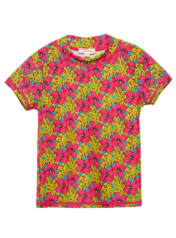 Tee-Shirt anti-uv Rouge JYAMERUV / 20SI01K1TUVF510