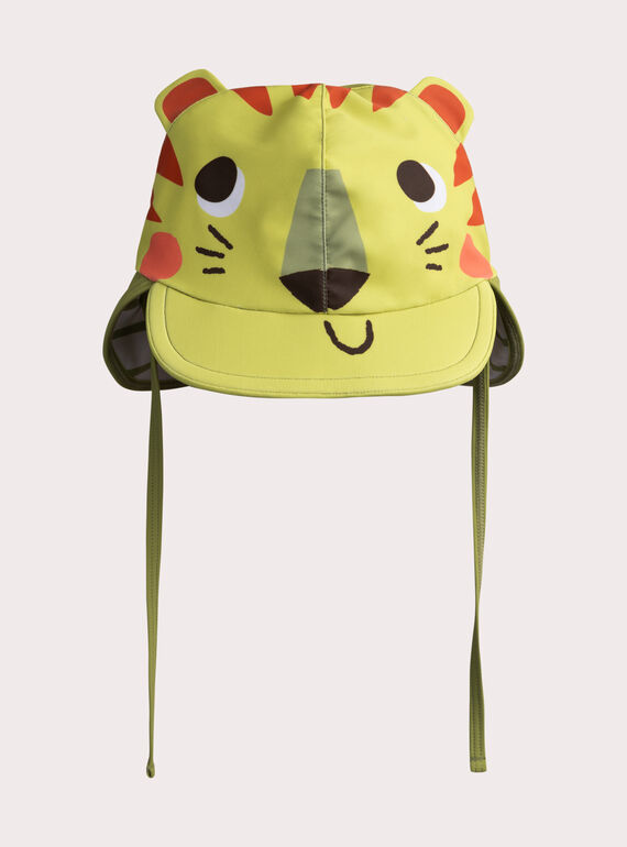 Casquette de bain anti-uv tigre pour bébé garçon WYUJA2CASQ2 / 25SI10H3CHA605