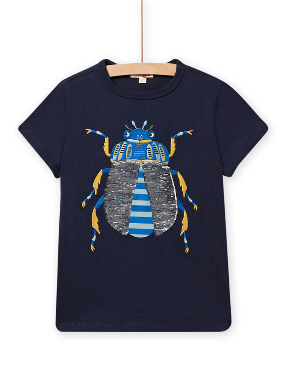 Tee Shirt Manches Courtes Bleu marine NOSANTI5 / 22S902S3TMC705