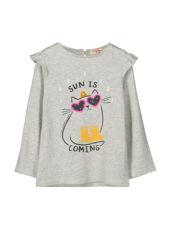 Tee-shirt manches longues fille FALITEE1 / 19S90121TML943
