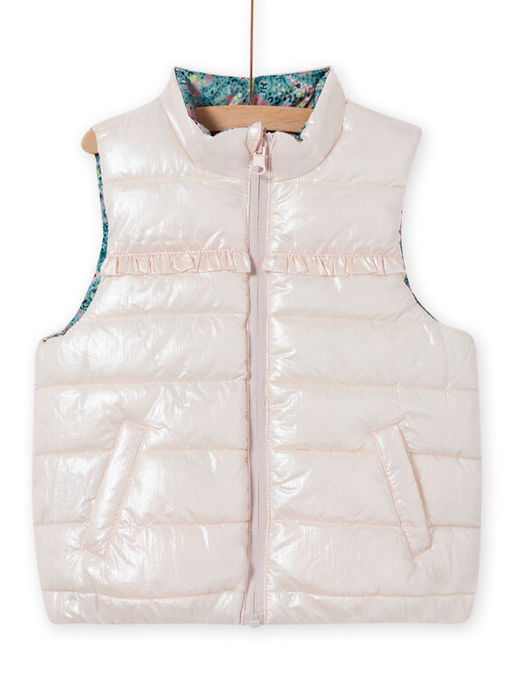 Doudoune sans manches réversible enfant fille MAKADOUNEX / 21W90156D3E612