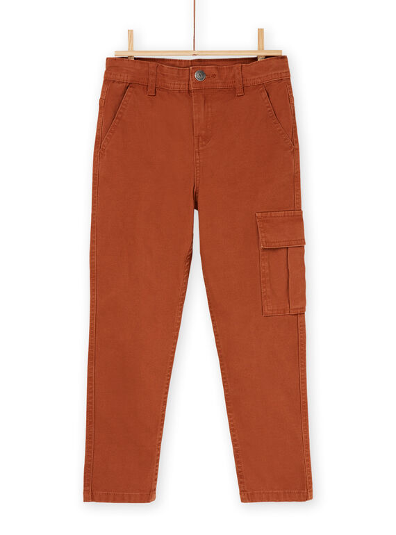 Pantalon droit marron ROJOPANTA2 / 23S90284PAN817