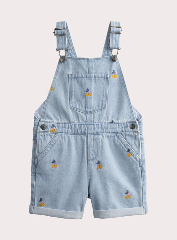 Salopette en denim brodée  WAPRISAC / 25S901S1SACP272