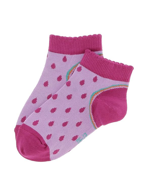 Chaussettes basses fille CYAGAUCHO / 18SI01L1SOQ099