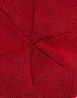 Beret Bebe Fille Rouge Avec Lurex Spring Days Dpam