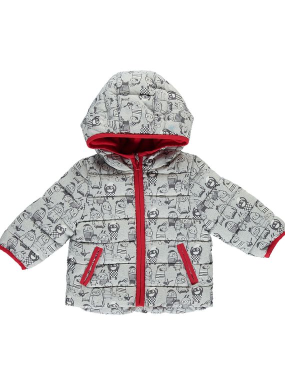 Doudoune à capuche bébé garçon DUROUDOU / 18WG10E1PAR099