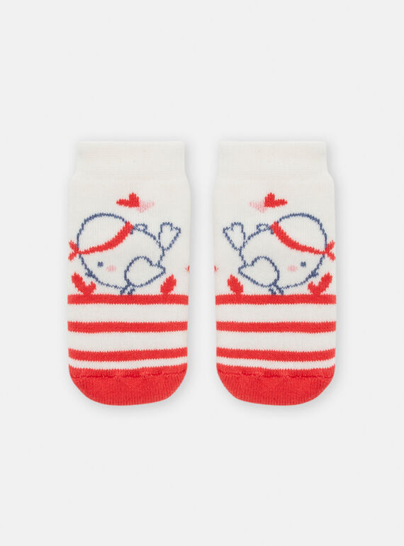 Chaussettes Blanc cassé TOU1CHO1 / 24SF40H1SOQA001