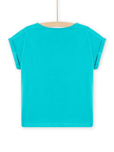 Tee Shirt Manches Courtes Turquoise NAGATI2 / 22S901O1TMC202