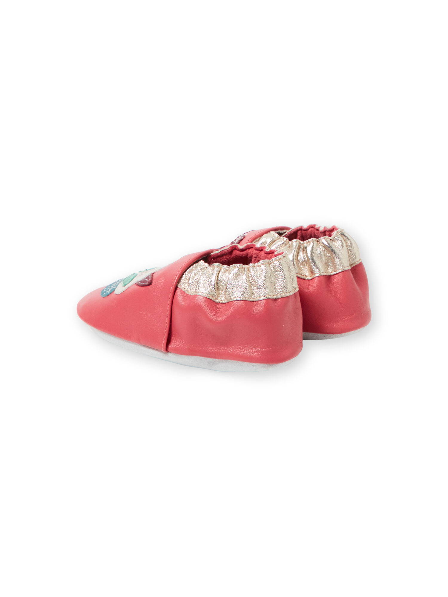 chaussons cuir bébé dpam