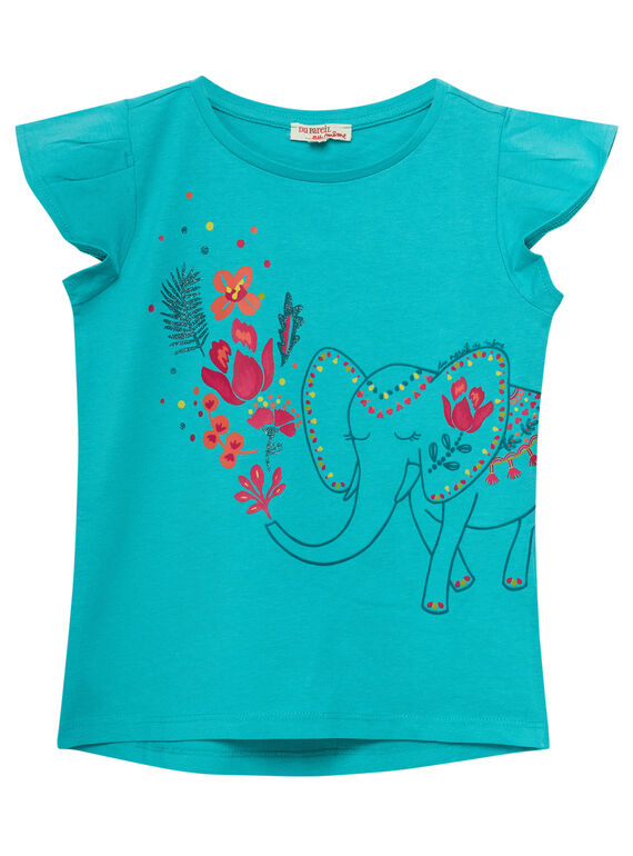 T-shirt manche courte, imprimé éléphant  JABOTI3 / 20S901H2TMC209