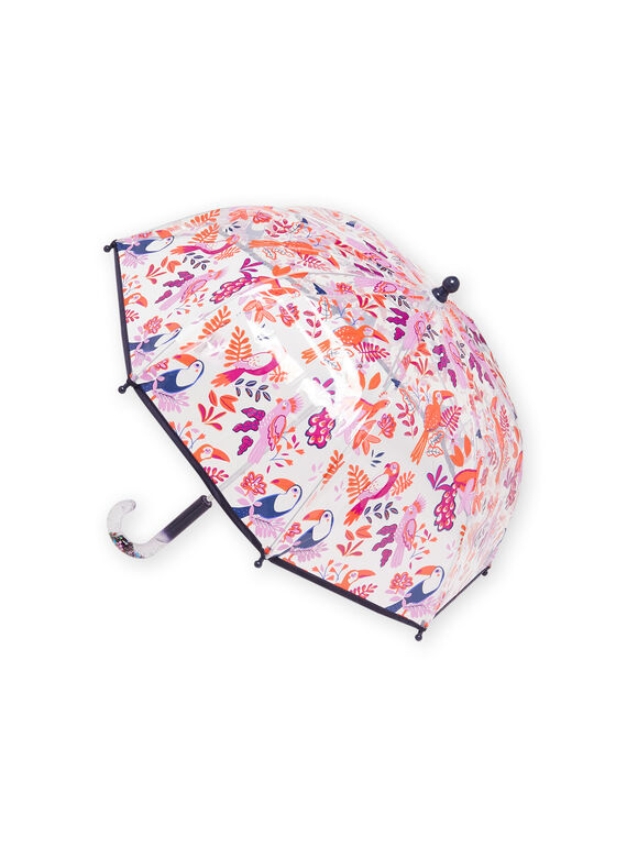 Parapluie transparent fantaisie enfant fille NYAPAPLUIE / 22SI0161PUI961