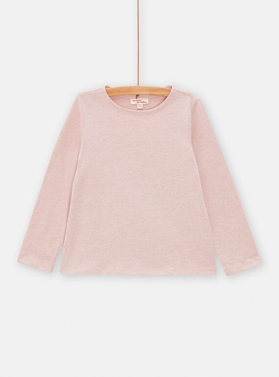 Tee Shirt Manches Longues Rose TAESTEE4 / 24S901V2TMLD328