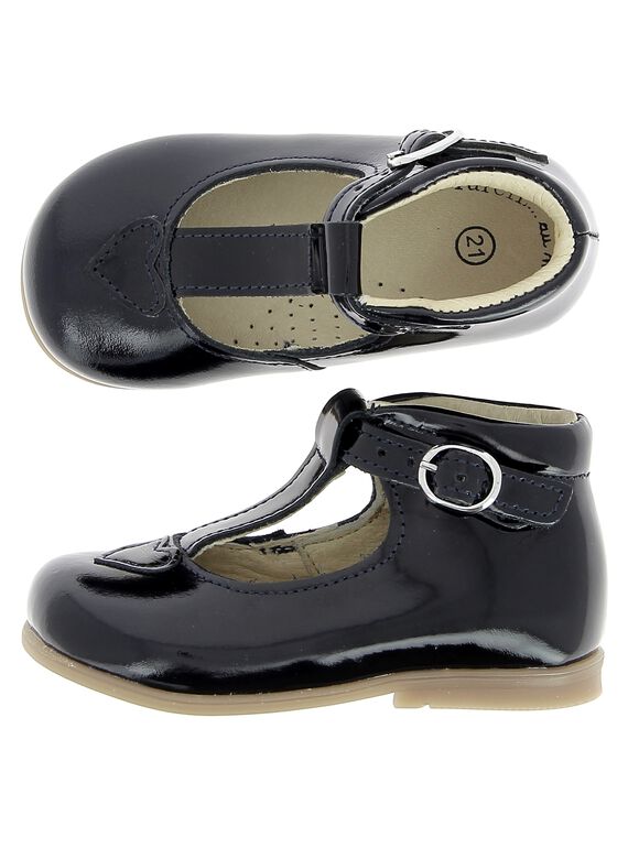 Salomé en cuir vernis bébé fille DBFSALOME1 / 18WK37T2D13070