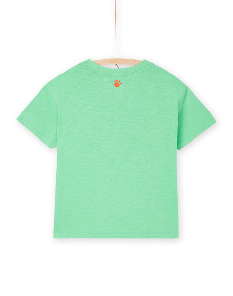 T-shirt vert à motif chien capsule spa - Mixte ROSPATI1 / 23S902P4TMCG624