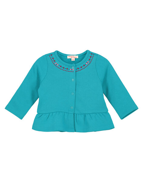 Gilet En Coton Broderies Bebe Fille Spring Days Bebe Dpam