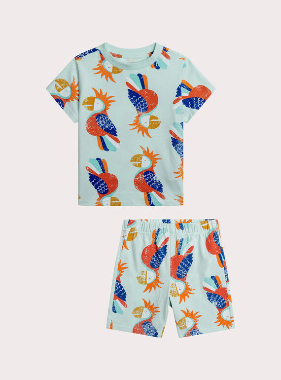 Pyjama perroquet pour enfant garçon WEGOPYCARA / 25SH12V4PYJ203