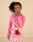 T-shirt rose vintage à manches longues RADAYTEE1 / 23S901M2TMLD332