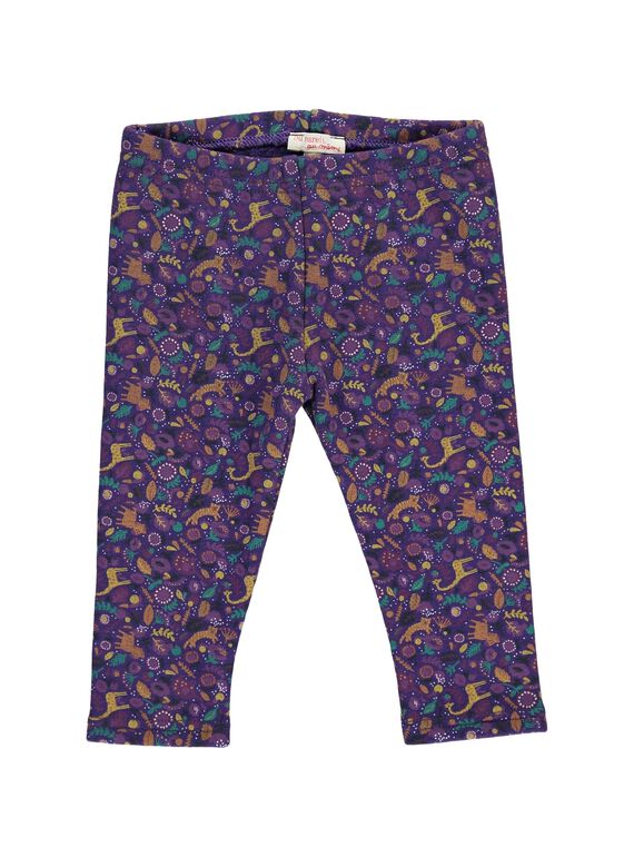 Pantalon en molleton bébé fille DIVIOPAN2 / 18WG09H2PAN099