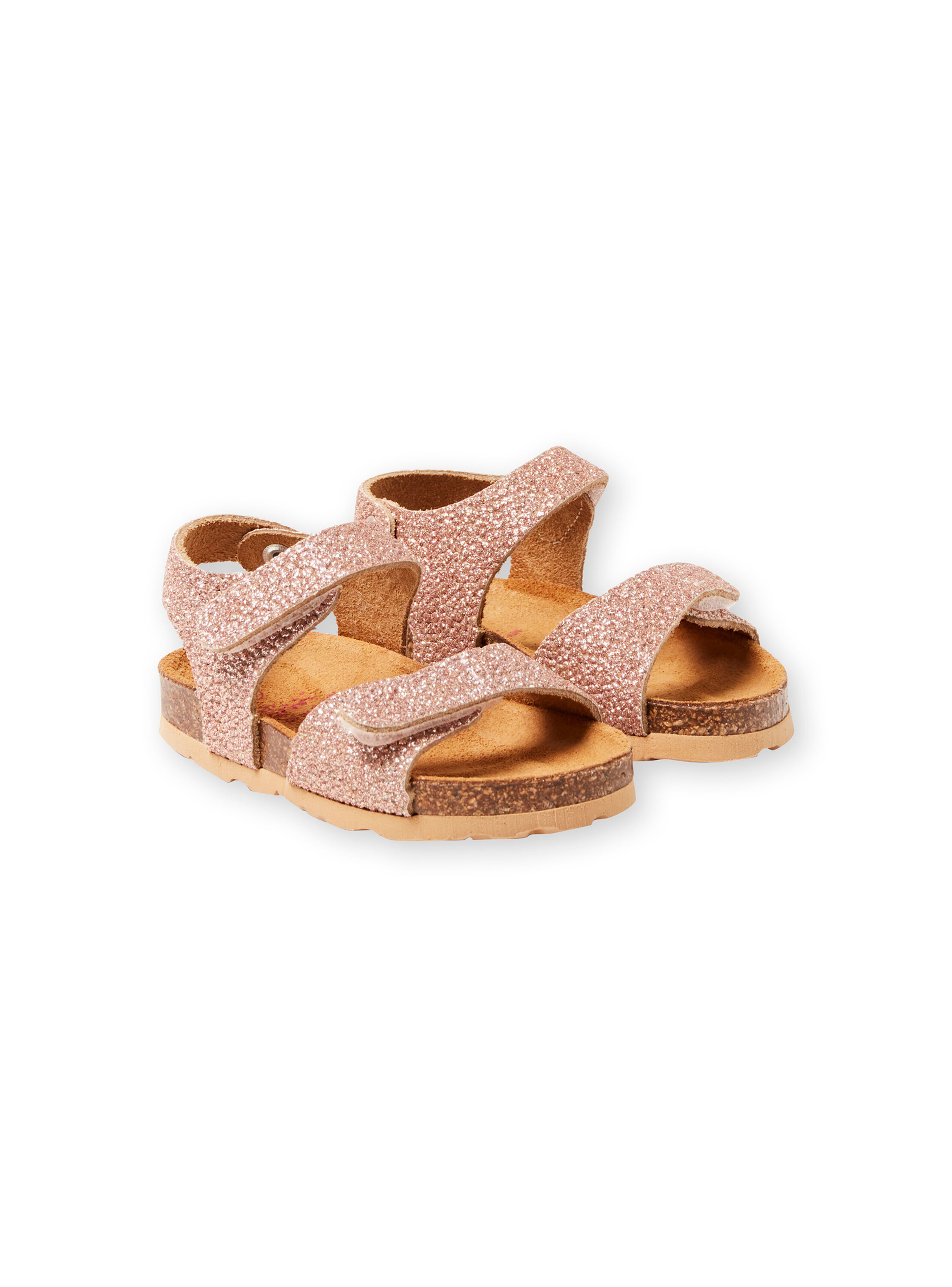 sandale dorée bebe fille