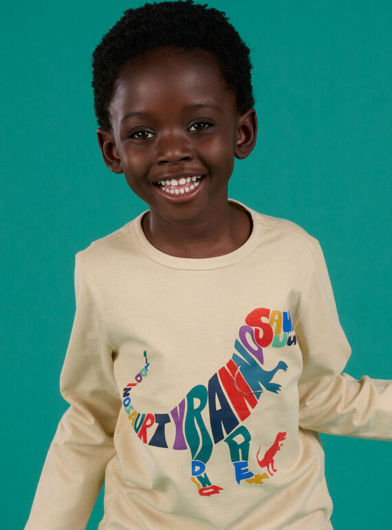 T-shirt manches longues à motif dinosaure POPRITEE3 / 22W902P3TMLA016