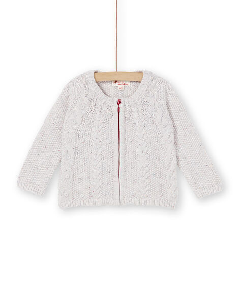 Gilet En Tricot Beige Bebe Fille Soldes Bebe Dpam